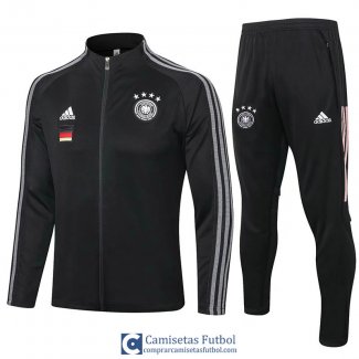 Alemania Chaqueta Black + Pantalon 2020/2021